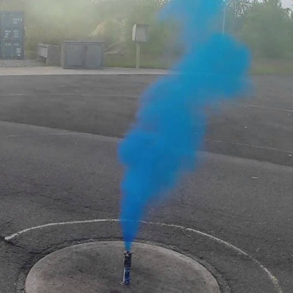 Smoke Rauch Blau T1 Smoke Device Torch Vulcan Feuerwerk