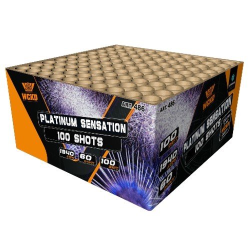 Platinum Sensation 100 Schuss Profi Batterie ca 2Kg NEM